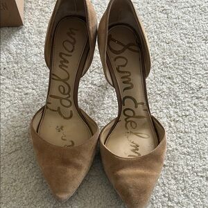 Sam Edelman Women's Tan Suede Shoes